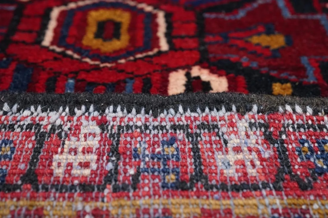 Vintage Heriz Rug 8'0'' X 11'8'' - 5