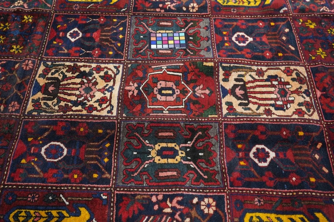 Vintage Bakhtiari Rug 6'7'' X 10'11'' - 8