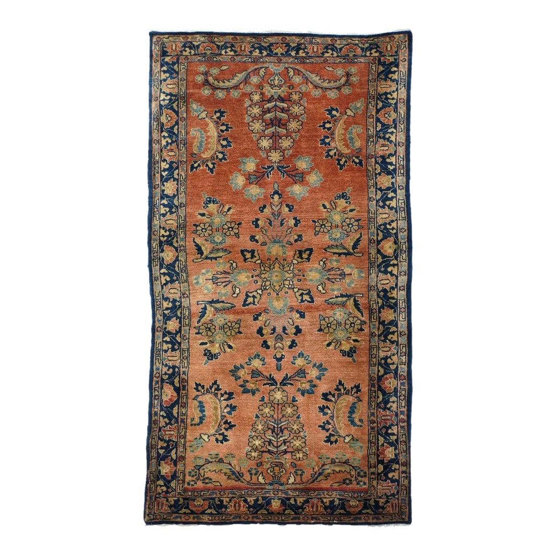 Antique Persian Sarouk Rug 2'6'' x 4'10'' (1 of 5)
