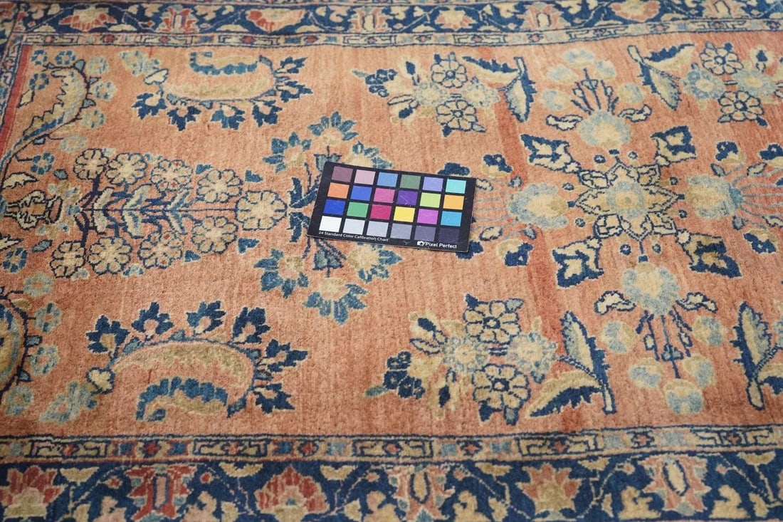 Antique Persian Sarouk Rug 2'6'' x 4'10'' - 3