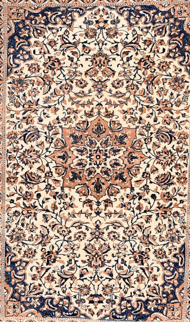 Vintage Nain Rug 3'9'' X 5'6'' - 3