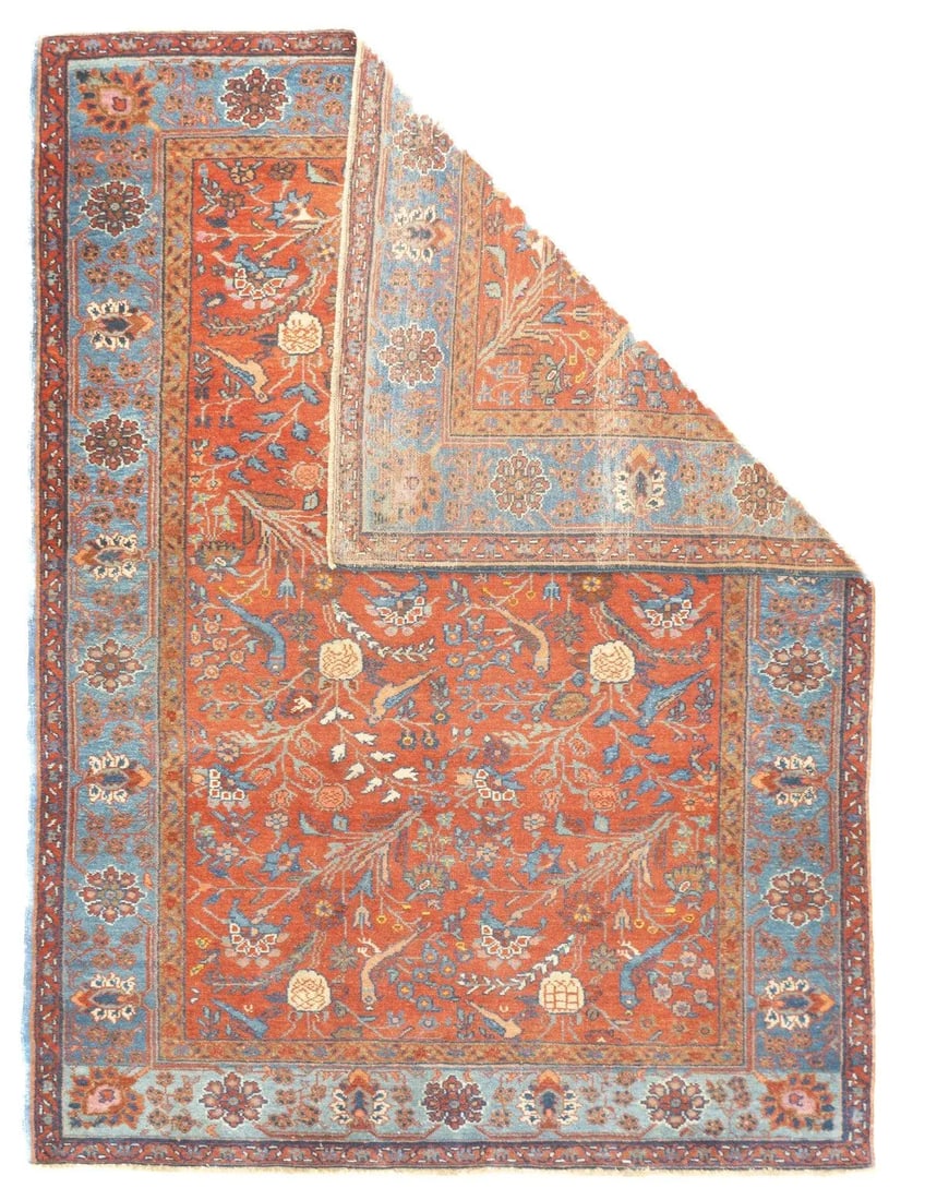 Fine Antique Persian Malayer Rug 4'7'' X 6'1'' - 2