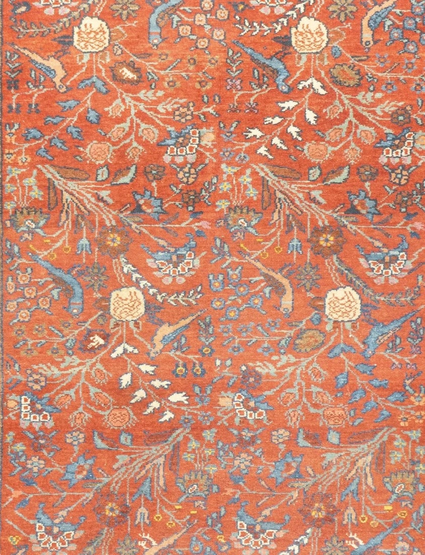 Fine Antique Persian Malayer Rug 4'7'' X 6'1'' - 3