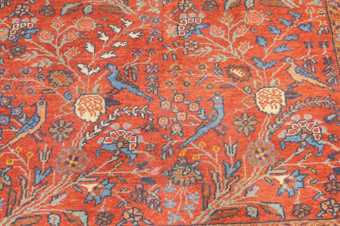 Fine Antique Persian Malayer Rug 4'7'' X 6'1'' - 7
