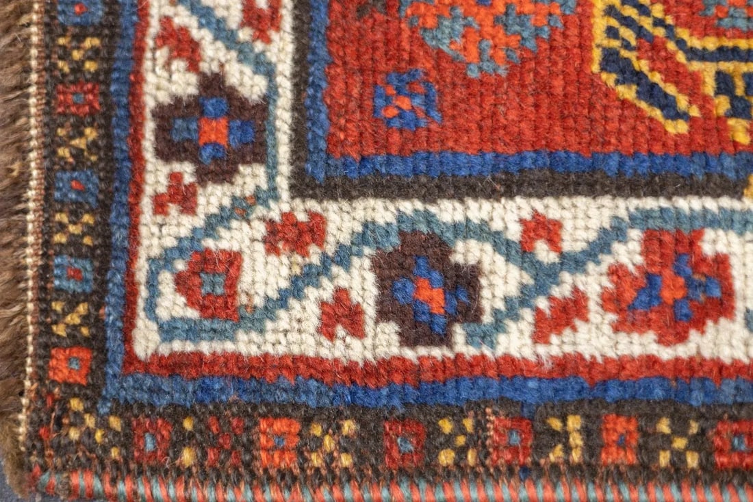 Late 18th Century Antique Persian Khamseh Rug 5'3'' x 9'6'' - 10