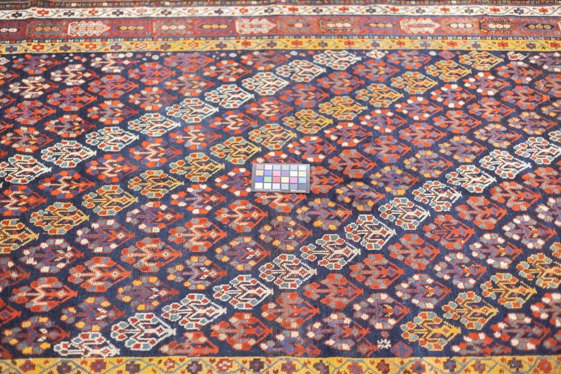 Late 18th Century Antique Persian Khamseh Rug 5'3'' x 9'6'' - 11