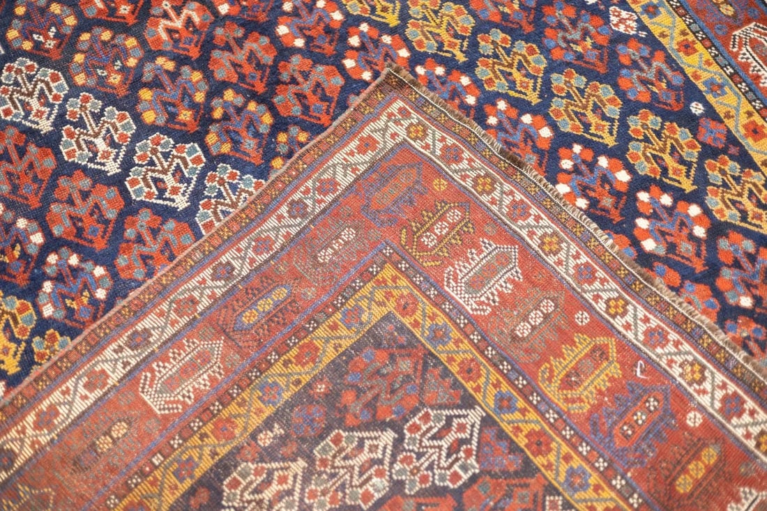 Late 18th Century Antique Persian Khamseh Rug 5'3'' x 9'6'' - 2