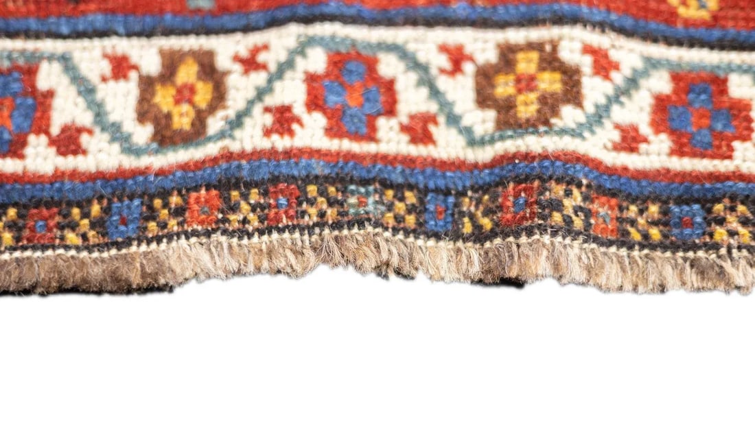 Late 18th Century Antique Persian Khamseh Rug 5'3'' x 9'6'' - 8