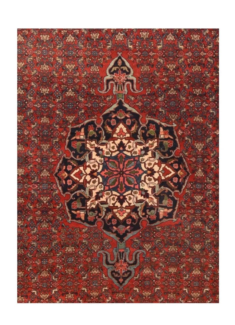 Antique Bidjar Rug 9'0'' x 12'1'' - 3