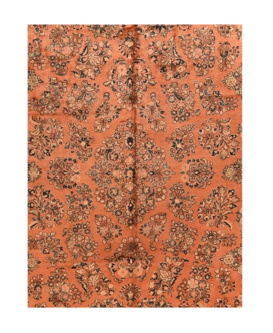 Antique Sarouk Rug 8'11'' x 17'8'' - 3