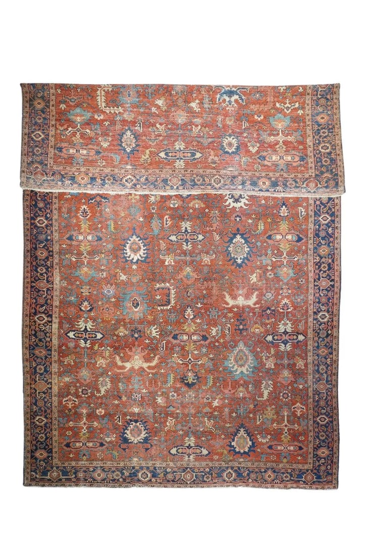 Fine Antique Serapi Rug 11'5'' X 17'10'' - 5
