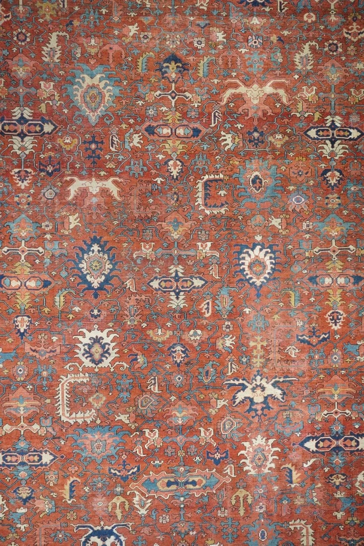 Fine Antique Serapi Rug 11'5'' X 17'10'' - 6