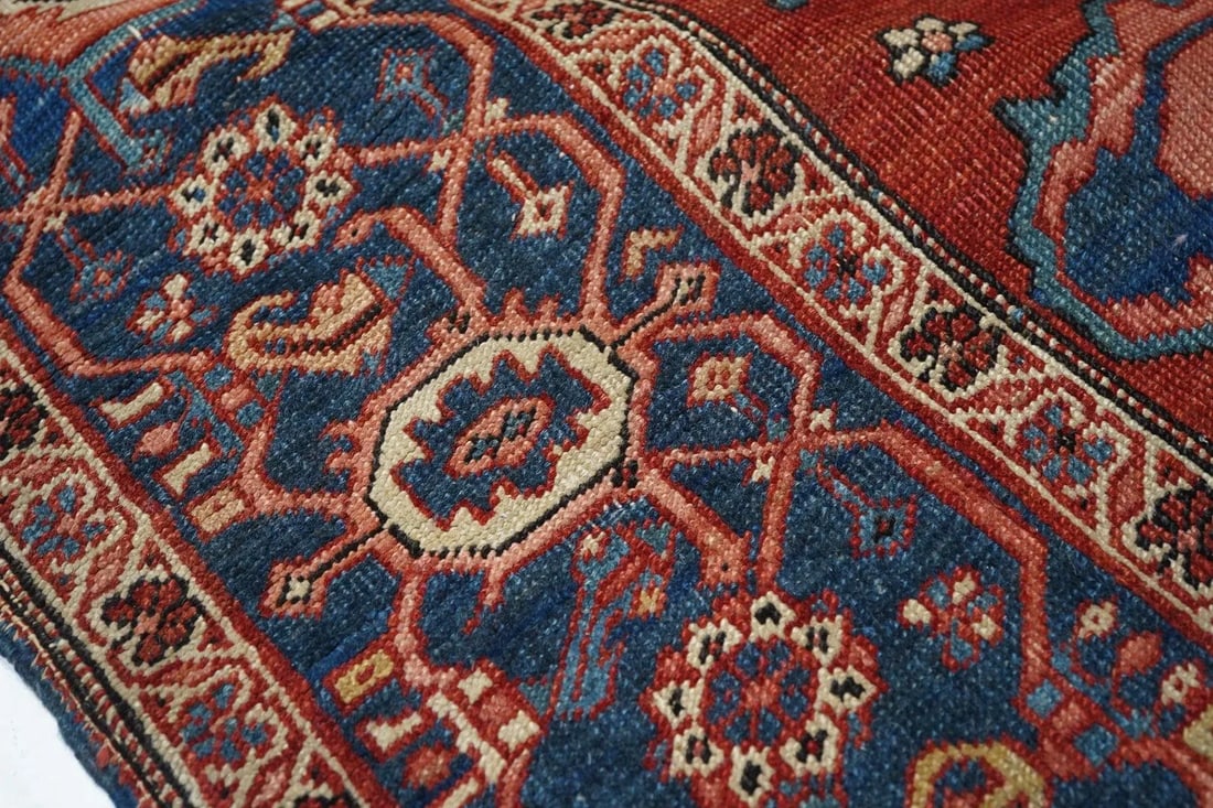 Fine Antique Serapi Rug 11'5'' X 17'10'' - 7