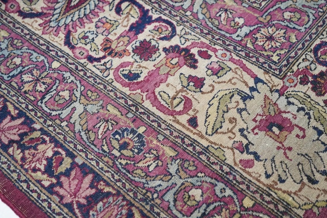 Late 19th Century Antique Lavar Kerman Rug 9'11'' x 15'10'' - 6