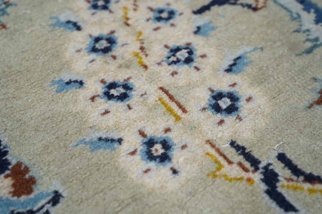1960s Vintage Kashan Rug 10'8'' x 15'3'' - 8