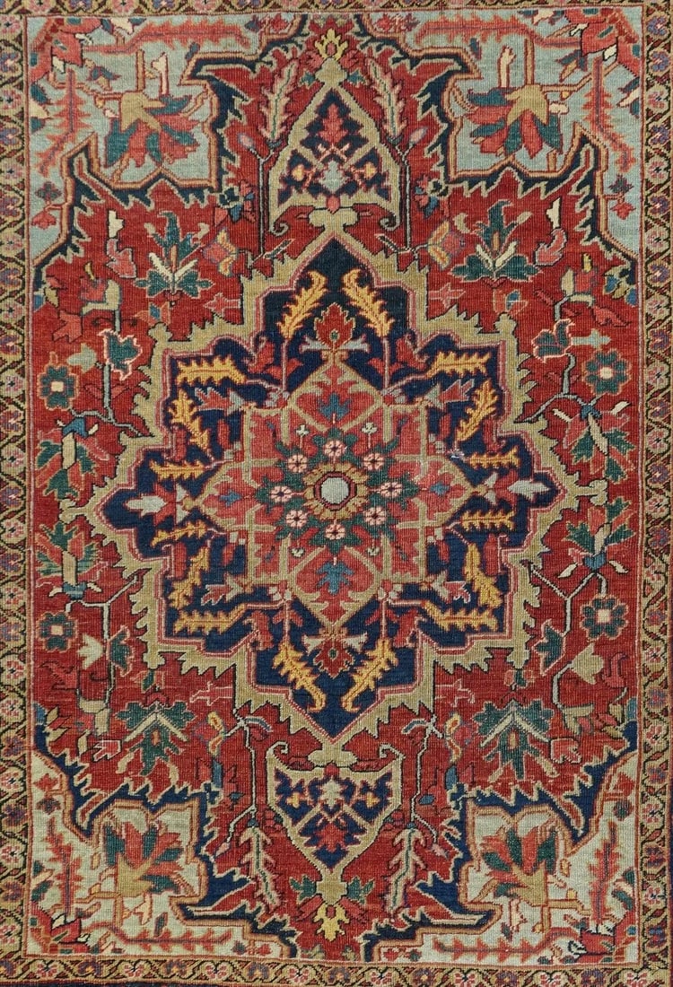 Antique Serapi Rug 4'10'' x 6'0'' - 6