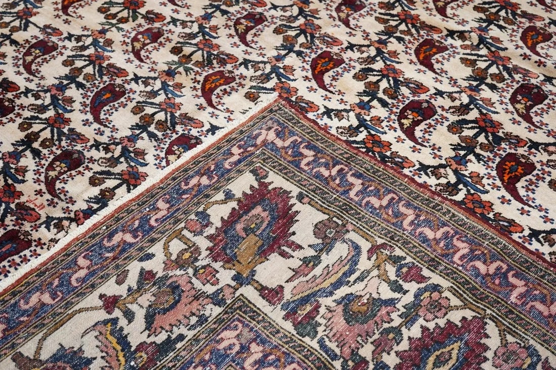 Vintage Bakhtiari Rug 11'10'' X 14'0'' - 11