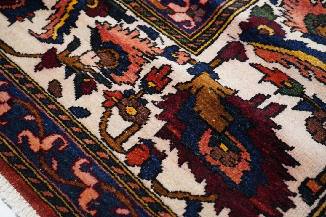 Vintage Bakhtiari Rug 11'10'' X 14'0'' - 4