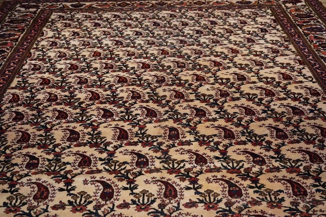 Vintage Bakhtiari Rug 11'10'' X 14'0'' - 7