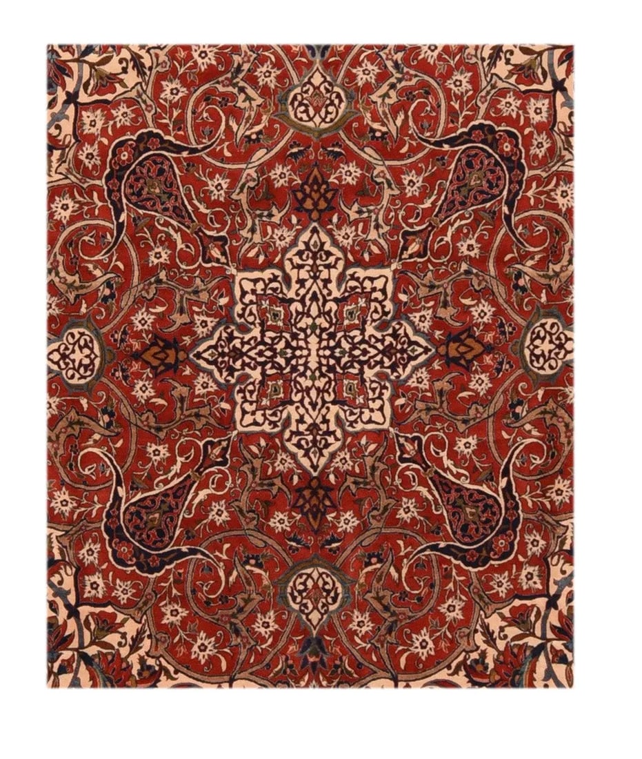 Antique Isfahan Rug 11'10'' x 17'1'' - 3