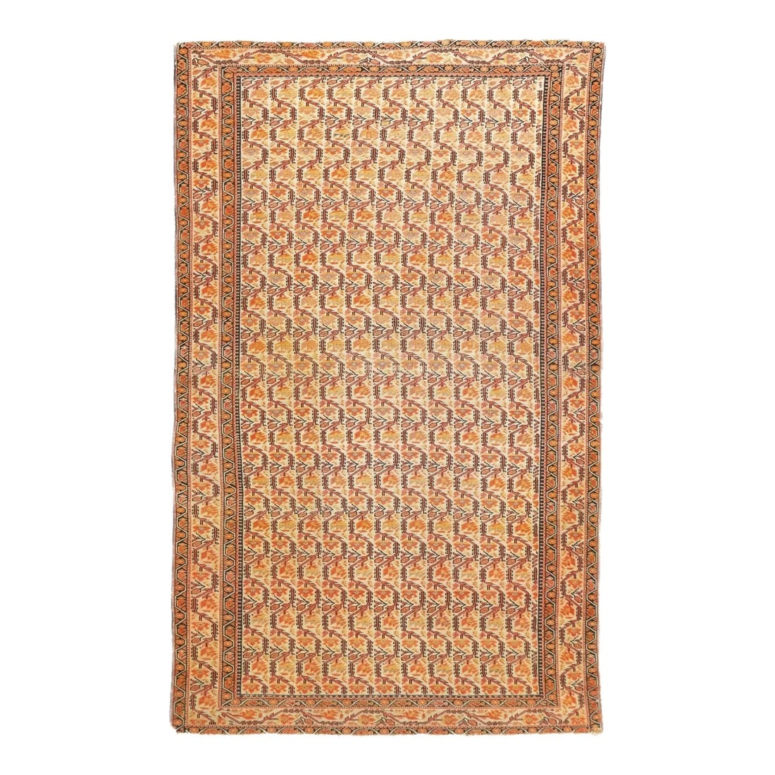 Late 18th Century Antique Persian Farahan Rug 4'2'' x 6'6'': Fine Antique Persian Farahan Rug 4'2'' x 6'6''. Condition: Alterations: Unknown Imperfections: Some Imperfections Condition Notes: Good Dimensions: Height: 0.01 in. Width: 50 in. Depth: 78 in.