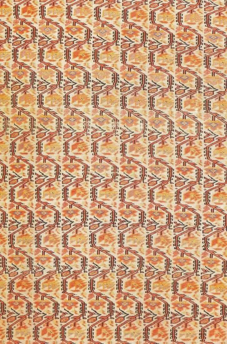 Late 18th Century Antique Persian Farahan Rug 4'2'' x 6'6'' - 3