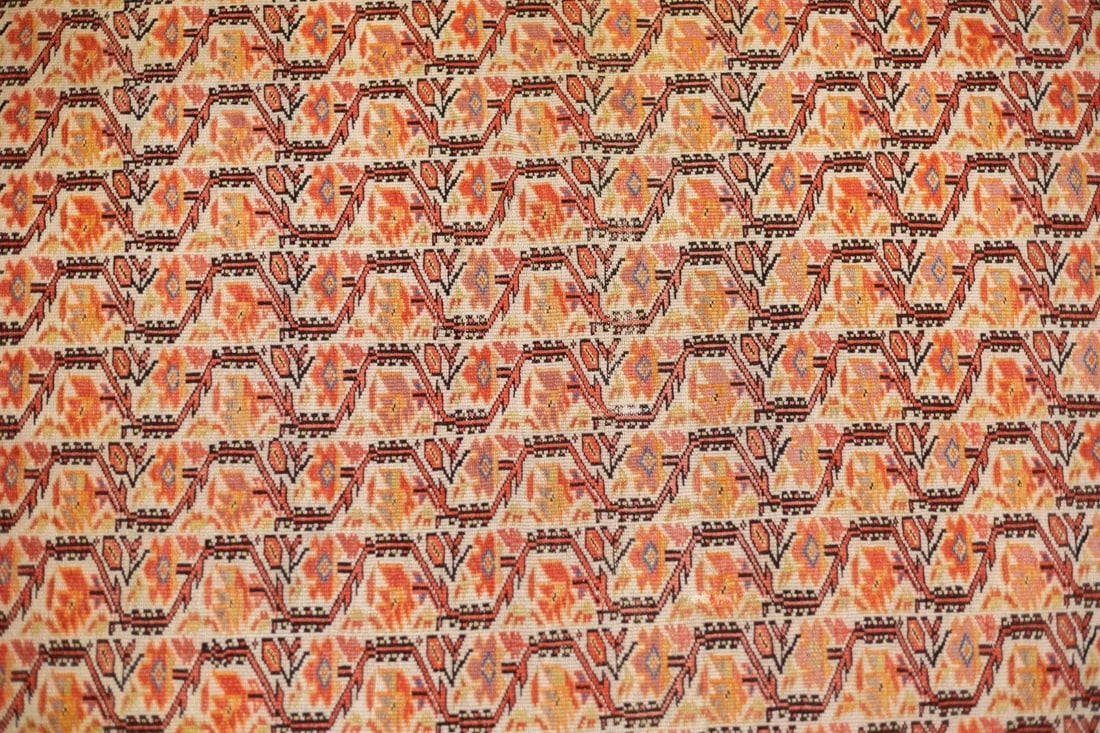 Late 18th Century Antique Persian Farahan Rug 4'2'' x 6'6'' - 5