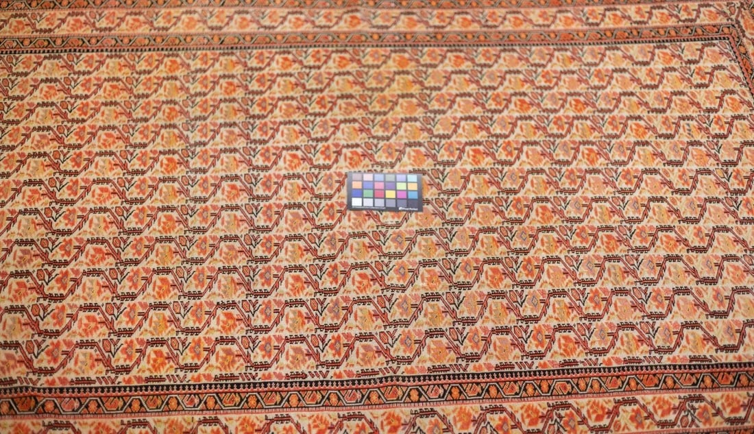Late 18th Century Antique Persian Farahan Rug 4'2'' x 6'6'' - 6