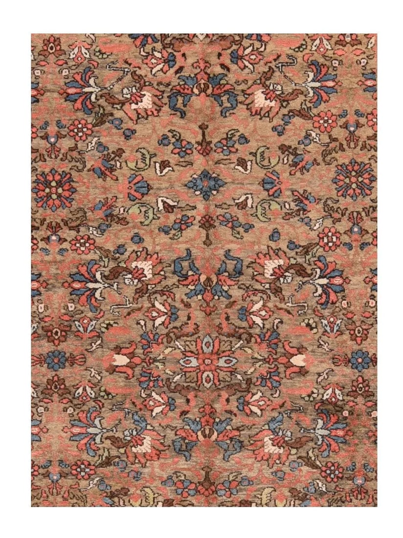 Antique Malayer Rug 5'10'' x 13'10'' - 3