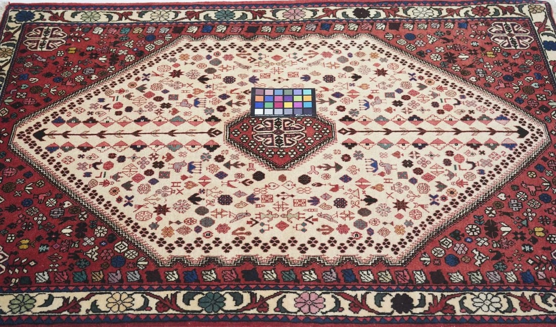 1960s Vintage Bidjar Rug 3'5'' x 4'9'' - 10