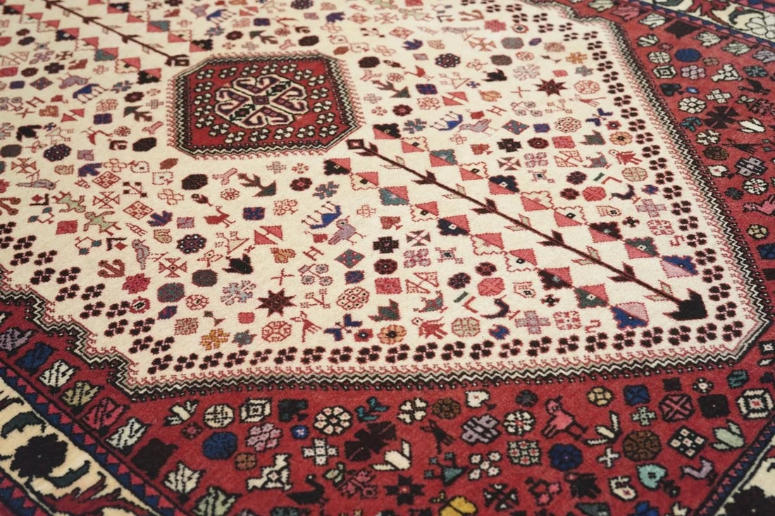 1960s Vintage Bidjar Rug 3'5'' x 4'9'' - 6