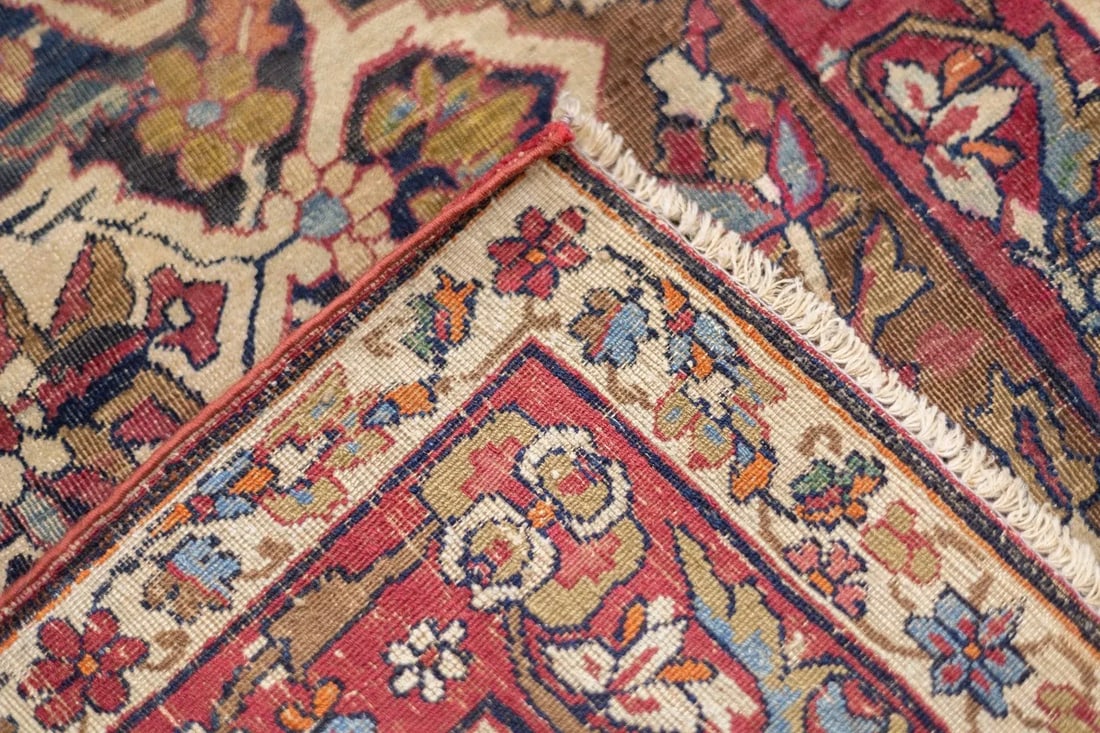 Late 18th Century Antique Persian Lavar Kerman Rug 4'6'' x 7'7'' - 4