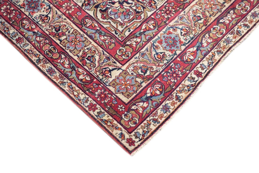 Late 18th Century Antique Persian Lavar Kerman Rug 4'6'' x 7'7'' - 7
