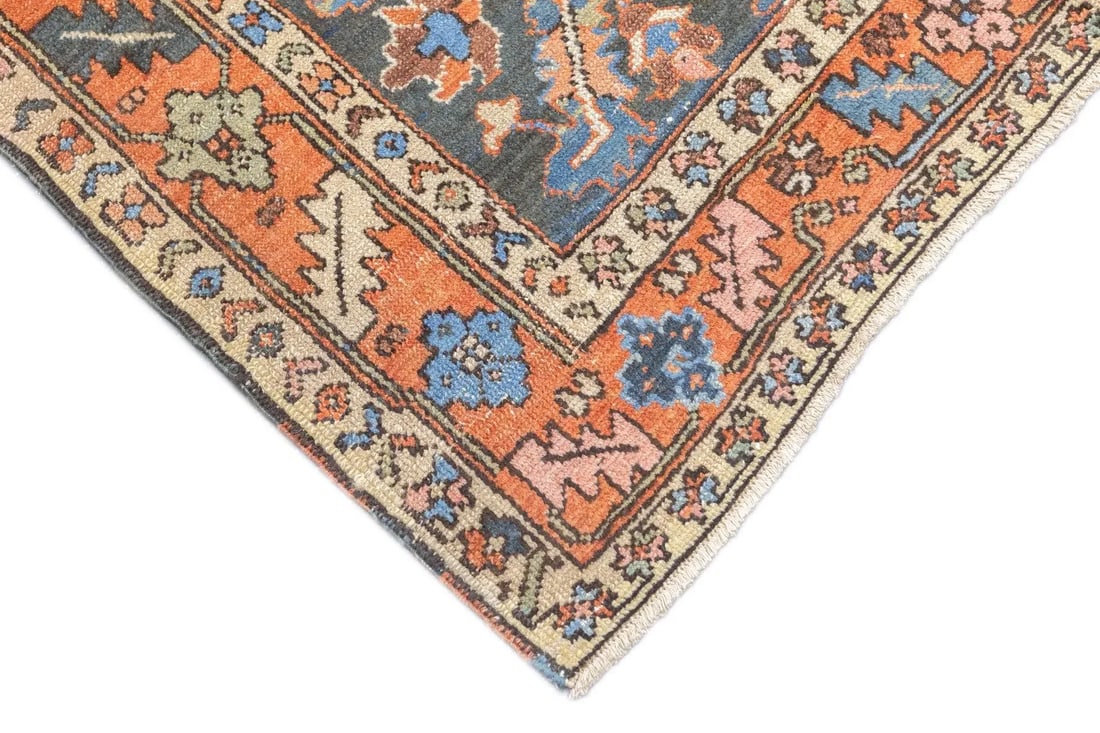 Antique Persian Heriz Rug 4' x4'5'' - 7