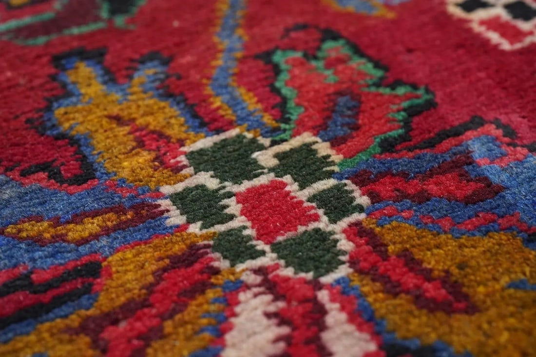 Vintage Heriz Rug 8'0'' X 11'6'' - 11