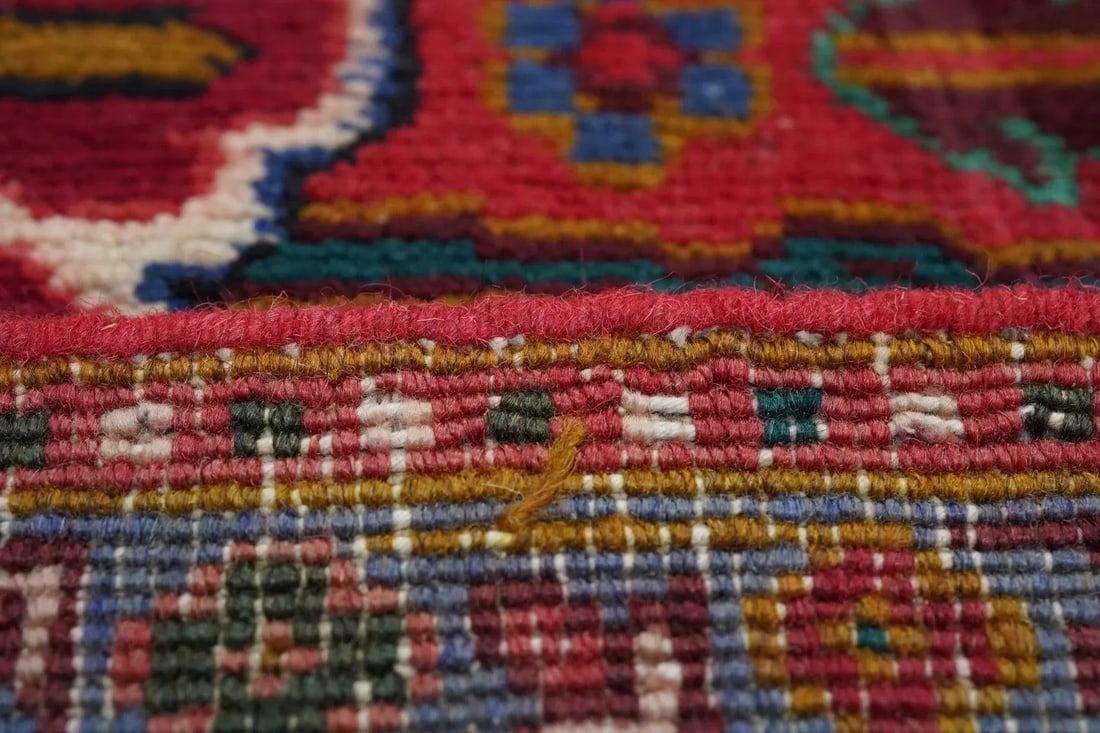 Vintage Heriz Rug 8'0'' X 11'6'' - 3