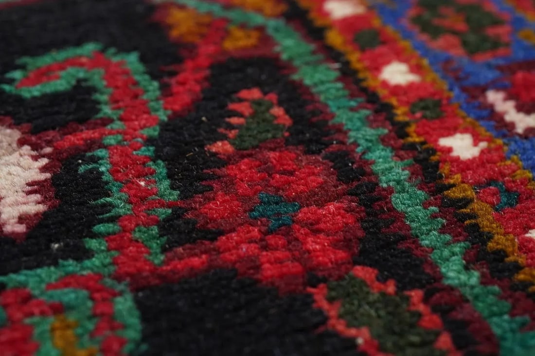 Vintage Heriz Rug 8'0'' X 11'6'' - 9