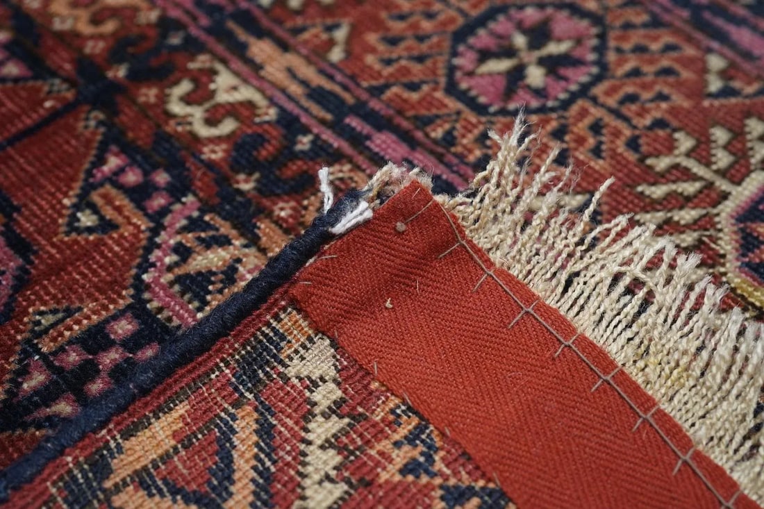 Antique Turkmen Rug 3'8'' x 5'10'' - 2