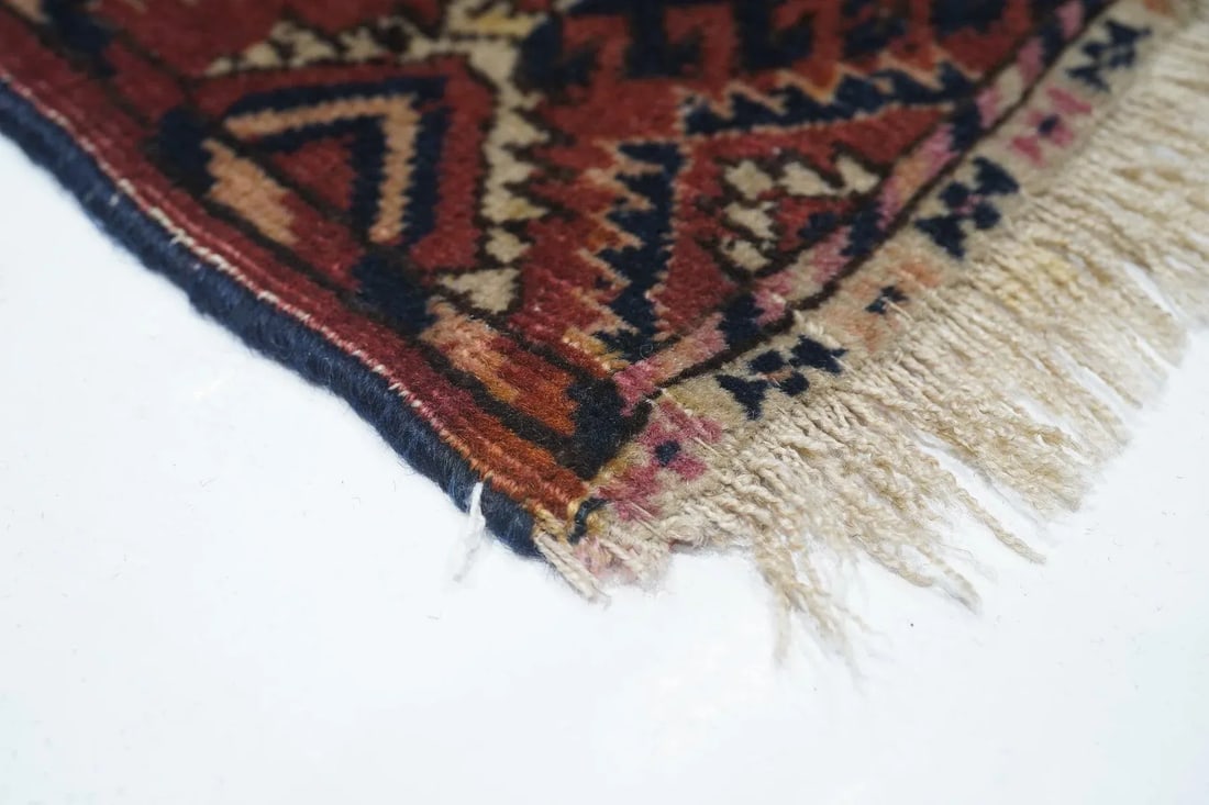 Antique Turkmen Rug 3'8'' x 5'10'' - 6