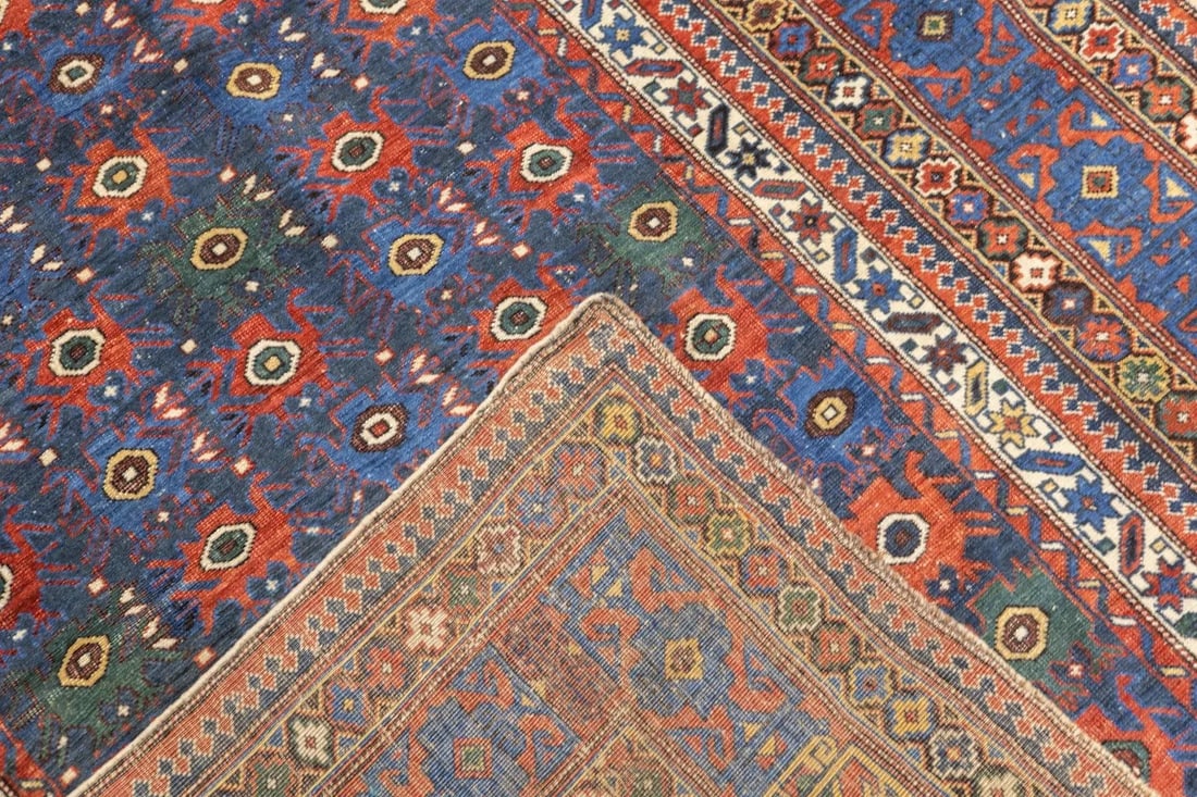 Antique Caucasian Shirvan Rug 4'7'' x 6'6'' - 7