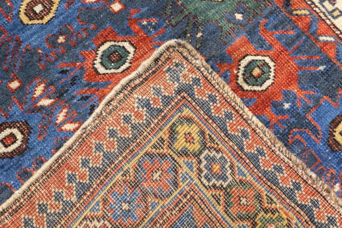 Antique Caucasian Shirvan Rug 4'7'' x 6'6'' - 8