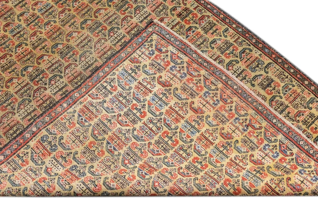 Late 18th Century Antique Persian Farahan Rug 3'3'' x 4'9'' - 2