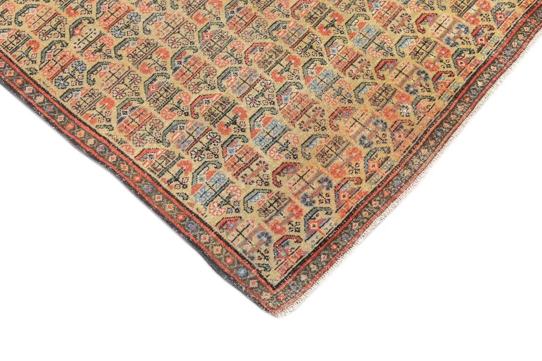 Late 18th Century Antique Persian Farahan Rug 3'3'' x 4'9'' - 6