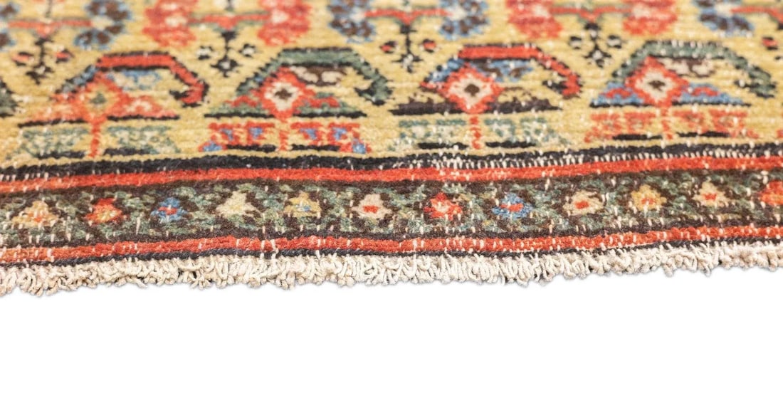 Late 18th Century Antique Persian Farahan Rug 3'3'' x 4'9'' - 7