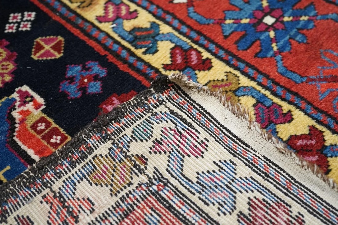 Late 18th Century Antique NW Persian Rug 3'10'' x 9'1'' - 3