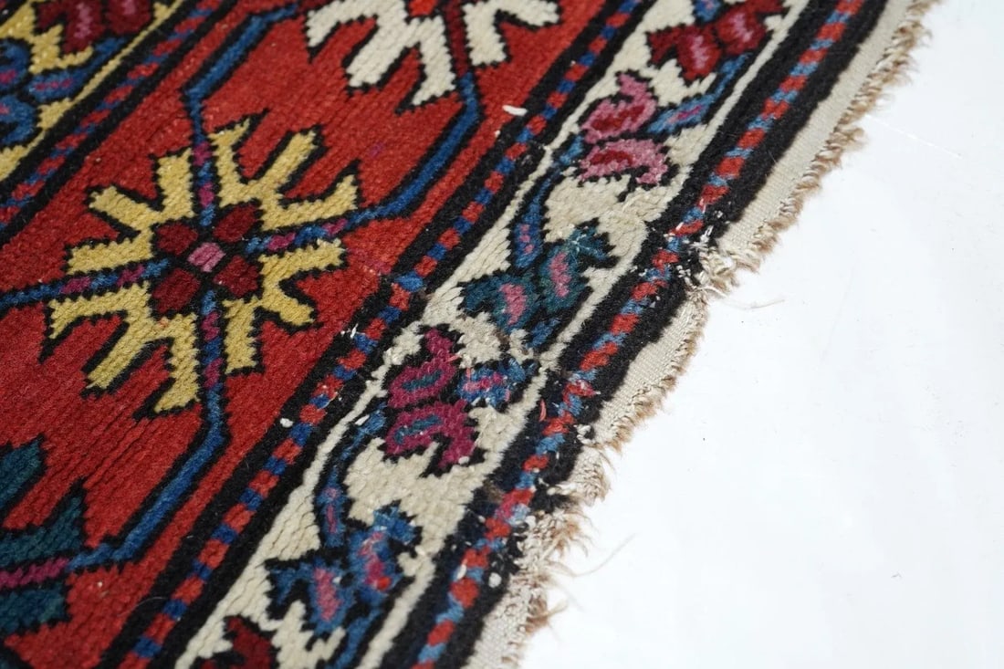 Late 18th Century Antique NW Persian Rug 3'10'' x 9'1'' - 8