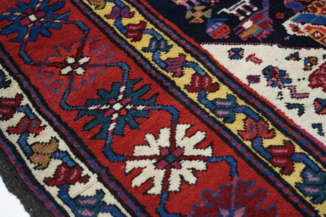 Late 18th Century Antique NW Persian Rug 3'10'' x 9'1'' - 9