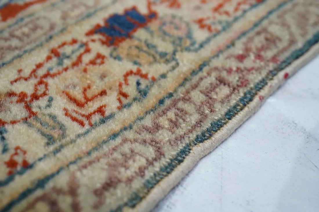 Late 18th Century Antique Tabriz Haji Jalili Rug 4'3'' x 6'2'' - 4