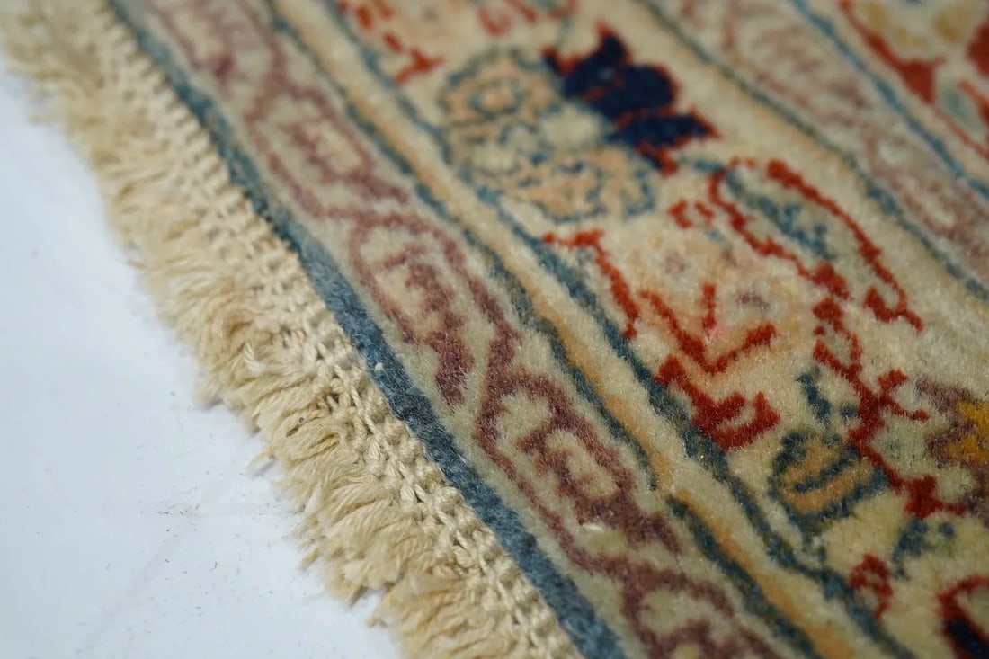 Late 18th Century Antique Tabriz Haji Jalili Rug 4'3'' x 6'2'' - 5