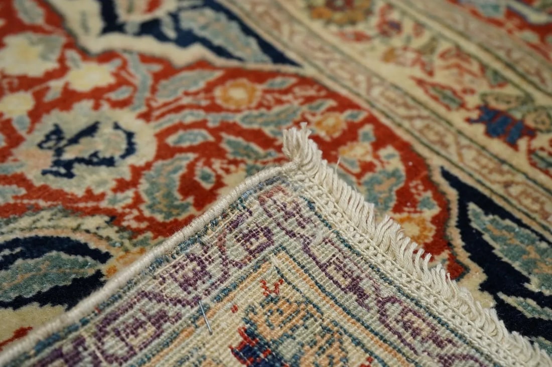 Late 18th Century Antique Tabriz Haji Jalili Rug 4'3'' x 6'2'' - 8
